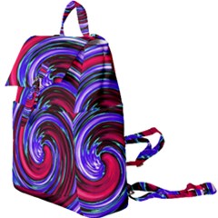 Swirl Vortex Motion Buckle Everyday Backpack