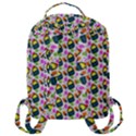 Sweet Dessert Food Cake Pattern Flap Pocket Backpack (Large) View3