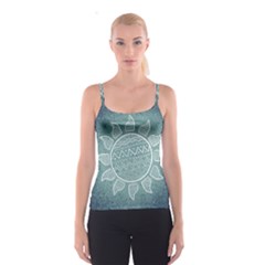 Sun Abstract Summer Spaghetti Strap Top by HermanTelo