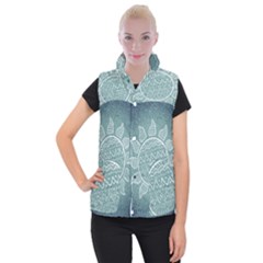 Sun Abstract Summer Women s Button Up Vest by HermanTelo