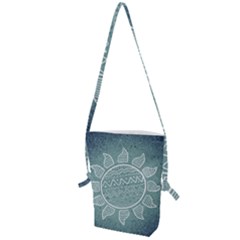 Sun Abstract Summer Folding Shoulder Bag