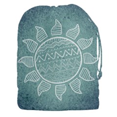 Sun Abstract Summer Drawstring Pouch (xxxl)