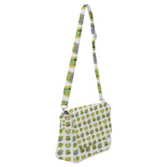 St Patricks Day Background Symbols Shoulder Bag With Back Zipper