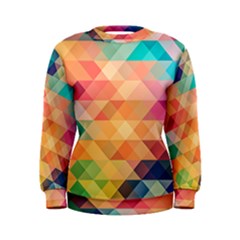 Texture Triangle Women s Sweatshirt