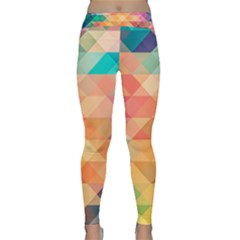 Texture Triangle Classic Yoga Leggings