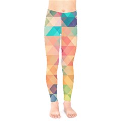 Texture Triangle Kids  Legging