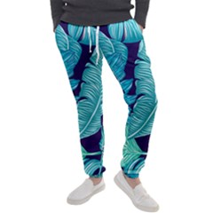 Tropical Greens Leaves Banana Men s Jogger Sweatpants