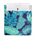 Tropical Greens Leaves Banana Duvet Cover Double Side (Full/ Double Size) View1