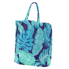 Tropical Greens Leaves Banana Giant Grocery Tote