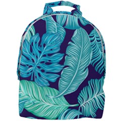 Tropical Greens Leaves Banana Mini Full Print Backpack