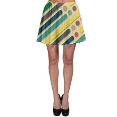 Vintage Desktop Color Skater Skirt