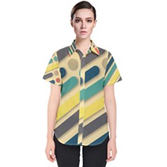 Vintage Desktop Color Women s Short Sleeve Shirt