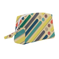 Vintage Desktop Color Wristlet Pouch Bag (medium)