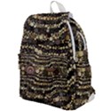 Vintage Style Top Flap Backpack View1