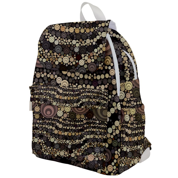 Vintage Style Top Flap Backpack