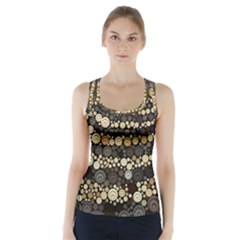 Vintage Style Racer Back Sports Top