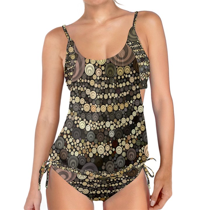 Vintage Style Tankini Set