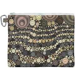 Vintage Style Canvas Cosmetic Bag (xxxl)