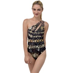 Vintage Style To One Side Swimsuit