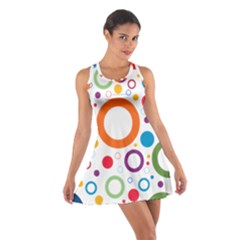 Wallpaper Circle Cotton Racerback Dress