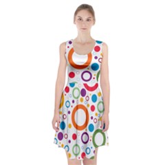 Wallpaper Circle Racerback Midi Dress