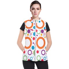 Wallpaper Circle Women s Puffer Vest