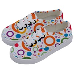 Wallpaper Circle Kids  Classic Low Top Sneakers