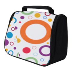 Wallpaper Circle Full Print Travel Pouch (small)