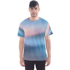 Wave Background Men s Sports Mesh Tee