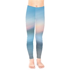 Wave Background Kids  Legging