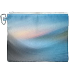 Wave Background Canvas Cosmetic Bag (xxxl)