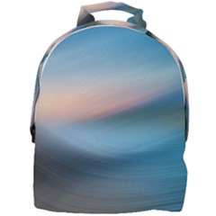 Wave Background Mini Full Print Backpack