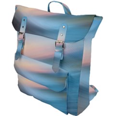 Wave Background Buckle Up Backpack