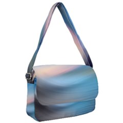 Wave Background Courier Bag