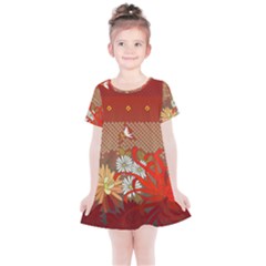 Autumn Pass Kids  Simple Cotton Dress by WensdaiAmbrose