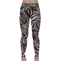 Stained Glass Classic Yoga Leggings by Mariart