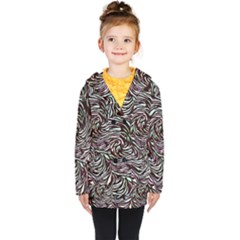 Stained Glass Kids  Double Breasted Button Coat