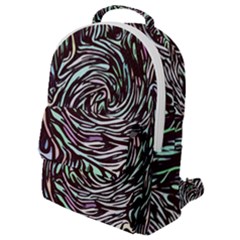 Stained Glass Flap Pocket Backpack (small)