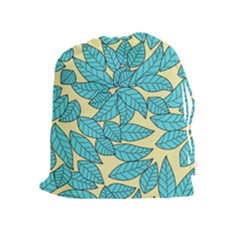 Leaves Dried Drawstring Pouch (xl)