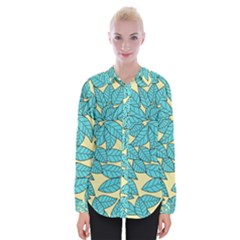 Leaves Dried Womens Long Sleeve Shirt