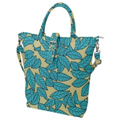 Leaves Dried Buckle Top Tote Bag