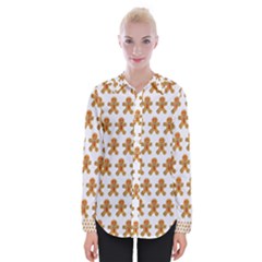 Gingerbread Men Womens Long Sleeve Shirt