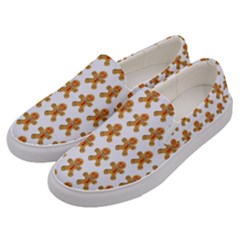 Gingerbread Men Men s Canvas Slip Ons by Mariart