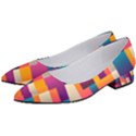 Abstract Geometry Blocks Women s Low Heels View2