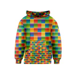 Background Colorful Abstract Kids  Pullover Hoodie by Bajindul