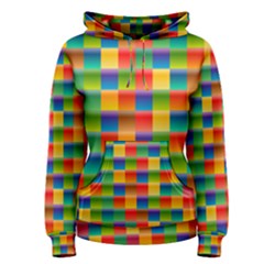 Background Colorful Abstract Women s Pullover Hoodie by Bajindul