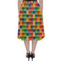 Background Colorful Abstract Classic Midi Skirt View2