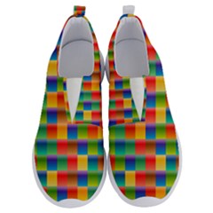 Background Colorful Abstract No Lace Lightweight Shoes by Bajindul