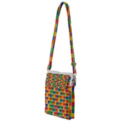 Background Colorful Abstract Multi Function Travel Bag by Bajindul