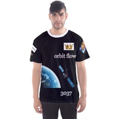 st.scalesaveli new orbit flow Men s Sports Mesh Tee